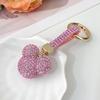 Chaveiro Popular Japonês e Coreano com Garra de Diamante do Mickey Porta-Chaves de Carro Pingente para Bolsa Feminina Pingente de Joia