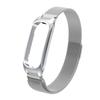 Adecuado para carcasa protectora de metal para pulsera OPPO, correa de metal Milanesa/hebilla/tres eslabones, versión de moda universal, modelo privado