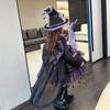 Vestido Kulomi para meninas de Halloween, estilo novo de outono e inverno, vestido de princesinha demônio lolita para meninas