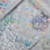 Pegatinas para Uñas en Relieve, Calcomanías para Uñas Frescas y Translúcidas de Moda, Decoraciones para Uñas de Peces Tropicales, Uñas Postizas