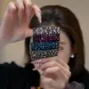 Pinza para el pelo con peine invertido de pedrería exquisita de Dongdaemun para mujer, nuevo estilo 2026, pinza pequeña para flequillo lateral, peine para el pelo, accesorio para el pelo