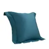 Almohada Cojín de Cabecera de Algodón Puro Sofá Sala de Estar Respaldo Grande Almohada de Dormitorio de Sofá Cama Lectura Extraíble y Lavable