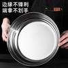 Fregadero de Cocina Doméstico Multiusos Antiadherente de Acero Inoxidable Extra Grueso, Olla para Sopa Espesa, Recipiente para Fondue, Lavabo para Verduras y Recipiente para Mezclar Masa