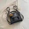 Bolso de Mano para Mujer de Lunares Nicho Primavera y Verano Nuevo Modelo Versátil Estilo Fresco Bolso de Hombro Cruzado