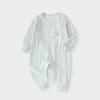 Macacão de Bebê Recém-Nascido Sem Costura para Primavera e Outono Roupa de Banho 100% Algodão para Bebês Meninos e Meninas Roupas Infantis Macacão de Engatinhar