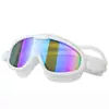 Gafas de natación de una pieza con montura grande, impermeables, antivaho, HD, cómodas, para hombres y mujeres, gafas de natación, gafas de snorkel, gafas de buceo
