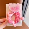 Kuromi Faixa de Cabelo Rabo de Cavalo Infantil Elástico Alto Elástico Elástico Corda de Cabelo Feminino Acessório de Cabelo Bonito Elástico do Bebê Acessórios para o Cabelo