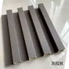 Painel de treliça de bambu e madeira Painel da Grande Muralha Divisória de grade para parede de fundo de TV Teto de varanda Painel de parede de PVC côncavo e convexo