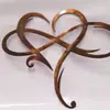 Produto Popular em Sites Independentes: Amor Eterno Coração Infinito Arte de Parede de Metal Presente Comercial para Parede