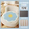 Cojín de asiento de verano hecho de seda helada y esponja, almohadilla antideslizante para silla para el hogar, dormitorio, oficina, cojín para silla de estar mucho tiempo, almohadilla para asiento de taburete