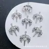 Pingente Colorido Preservador de Cor Estilo Doce Fresco Coração Asas Espada Gótica Pingente Pingente Brincos de Miçangas DIY Pulseira Colar Acessórios