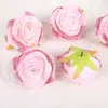Flor Artificial Cabeça de Rosa Retrô Mesa Balcão Sala de Estar Pequena Fresca Flor Artificial Estilo Europeu Decoração de Casa Rosa