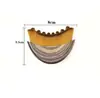 Escova de Massagem Facial Ergonômica Linfática Contorno Transfronteiriça Escova Crescentiforme para Cuidado dos Olhos e Pescoço Escova de Beleza Corporal Escova de Maquiagem