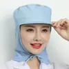 Gorra Especial de Trabajo para Taller Libre de Polvo, Gorra de Trabajo a Prueba de Polvo, Cobertor de Cabeza, Bufanda, Gorra de Trabajo para Mujer de Fábrica