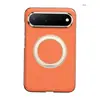 Adecuado para fundas de teléfono Huawei Pura X View, con soporte giratorio, adsorción magnética y acabado galvanizado; una funda de cuero premium para el Pura X View