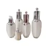 Botella de Loción de 10 ml Capacidad Pequeña Cosmético Emulsión Esencia Botella con Dispensador Acrílico Color Spray Botella Gotero para Aceite Esencial