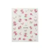 Nuevo Pegatina de Uñas Artísticas Flor Mariposa Pura Rosa Azul Flor Pequeña Mariposa Pintada a Mano Dulce Linda Pegatina de Uñas Todo Fósforo