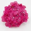 Cabeza de flor de hortensia, flor artificial, flor artificial de seda, arco de boda, camino de referencia, bola de flores, accesorios de tiro, 54 piezas