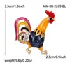 Broche Nuevo, Elegante y Sencillo de Gallo para Cárdigans, Suéteres, Abrigos y Chalinas: Br2269