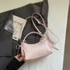 Bolso cruzado de moda estilo coreano, Bolso de mano de nicho para mujer, Nuevo modelo Primavera 2026, Bolso cuadrado pequeño simple, Bolso de hombro