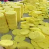 Suministro Amarillo Absorbente de Agua Limpieza de Cocina Pulpa de Madera Celulosa Esponja Dibujos Animados Infantiles Toalla de Baño Esponja de Baño Moldeado