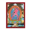 Naro thangka vacío de madre pintura colgante Nepal pintado a mano interior hogar pared entrada decoración pintura colgante estatua