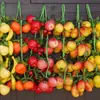 Espetos Decorativos de Frutas e Legumes Pendurados, Espetos de Pimenta Falsos, Milho Decorativo para Ornamentos de Fazenda, Restaurante, Pátio, Pingentes de Colheita