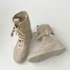 Botines Retro Maillard de Suela Gruesa para Mujer 2026 Nuevo Otoño Versátiles que Aumentan la Altura Suaves Adelgazantes Estilo Alemán