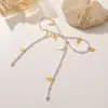 Clip Lateral Elegante Coreano Y2K Dulce Chica Cool Perla Artificial Lazo DIY Hecho a Mano Accesorios Colgantes para Sombrero Bolso