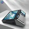 Caja Registradora para Tienda de Té con Leche y Restaurante de Comida Rápida, Dispositivo Inteligente Todo en Uno Android de Doble Pantalla, Equipo de Pago y Cobro Mediante Código QR para Catering