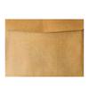 Saco Envelope de Papel Kraft A3 Versão Horizontal com Fita Mágica para Armazenamento de Documentos, Embalagem de Presente, Selado, Ecológico, Biodegradável