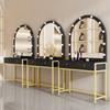 Estudio Fotográfico Profesional Tocador Iluminado Vestido Tienda de Bodas Salón de Belleza Estudio de Entrenamiento Tocador para Maquillador