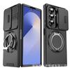 Adecuado para Samsung Z Fold8/ Funda Plegable para Teléfono con Ventana Deslizante y Soporte, Cubierta Protectora Magnética para Coche Flip8