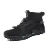 Nuevos Zapatos Outdoor Fly-Woven para Hombre, Zapatos para Senderismo y Montañismo, Zapatos Casuales de Malla, Zapatos Deportivos Outdoor de Suela Gruesa
