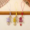 Broche Colgante de Conejo de Jade de la Fiesta de Medio Otoño Brocado de Canción Hanfu Colgante Pequeño del Zodiaco Adorno de Brocado de Canción Producto Cultural y Creativo Terminado para Atracciones Turísticas