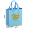 Bolsa Nueva No Tejida Transfronteriza Acción de Gracias Amor Bolso de Mano No Tejido Bolsa de Regalo para Mamá Bolsa de Compras