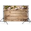 Tecido de Fundo para Fotografia de Madeira Imitação Grão de Madeira Fotografia 3D Adereços de Foto Taobao Fotografia de Alimentos Exportação Decoração de Casa Não Refletivo