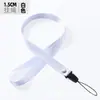 Cordão para celular espesso anti-perda em estoque, crachá de exposição, porta-crachá de trabalho, alça de corrente, alça longa de plástico com cabeça de avião para atacado