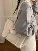 Bolsa de Ombro para o Dia a Dia de Grande Capacidade Estilo Coreano Bolsa de Mão Feminina 2026 Nova Bolsa Tote Simples Bolsa de Ombro Versátil