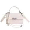 Bolso pequeño cuadrado con patrón tejido 2026 nuevo estilo moderno alta apariencia bolso de mano versátil para trabajadores de oficina commute elegante bolso cruzado