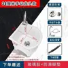 Lavabo de mopa cerámico simple de tamaño pequeño, independiente, para baño y balcón, con cubo para mopa de patas altas y desagüe