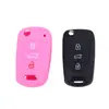 Adecuado para Funda de Llave de Silicona Kia K3 Smart Run K5 Freddy 4 Lion Run Souranto Speed Mai Ba Rui KX3 Ao Run