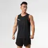 Nova Camiseta de Verão Masculina Colete Profissional para Corrida Colete Esportivo Fino Maratona Casual Treinamento Fitness Top