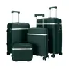 Maleta Personalizada Transfronteriza de PP 20 24 28 pulgadas Maleta de Tres Piezas Cremallera Maleta Rígida Maleta para Viajes de Negocios