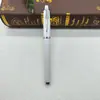 Venta al por mayor de fábrica pluma joya totalmente metálica pluma de regalo de empresa pluma de letrero publicitario pluma de gel de alta gama logotipo imprimible