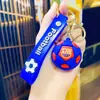 Nuevo Llavero Creativo de Fútbol Copa del Mundo Moda Transfronteriza Bolso Llave de Coche Colgante Exquisito Fabricante Venta al por Mayor