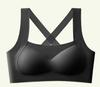 Roupa íntima de beleza esportiva sem costura para as costas Feminina Anti-flacidez Yoga Beleza nas Costas À prova de choque Paramilis Push-up Sutiã Fino