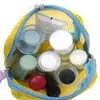 Bolsa Transparente Diversa para Viajes y Exteriores, Bolsa de Tofu de Colores, Bolsa de Malla Ultraligera, Multifuncional, Duradera, Gran Capacidad