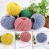 En stock venta al por mayor de 1 mm a 1,5 mm hilo para zongzi 8 cabos paquete individual y de color cuerda para zongzi cuerda de algodón se puede colorear