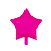 Nuevo color fluorescente 18 pulgadas amor 19 pulgadas estrella de cinco puntas globo de aluminio decoración de fiesta de cumpleaños para niños